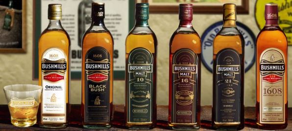 Irish Whiskey Brands-Bushmills